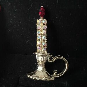 Dodds Vintage Candlestick Brooch Pin